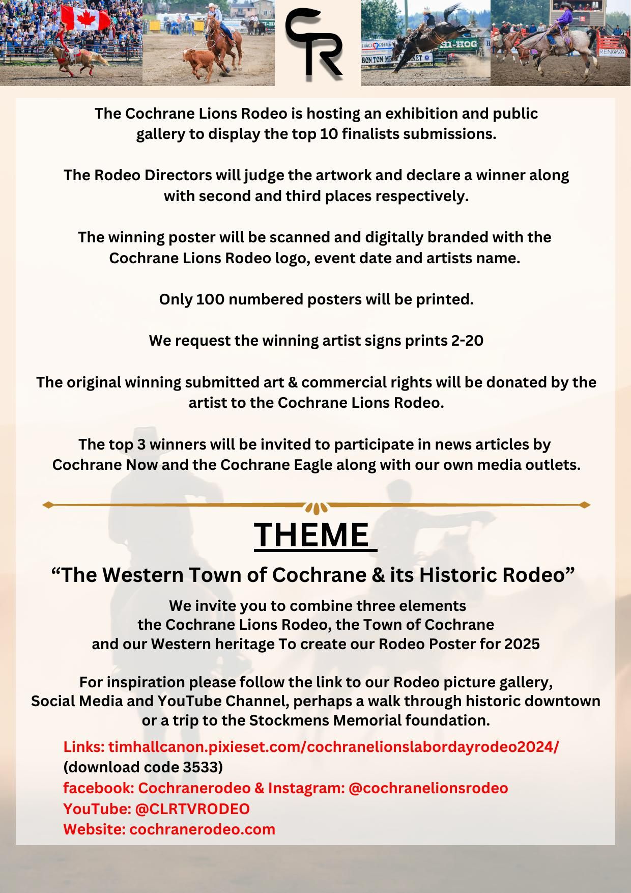 Lions Rodeo poster contest offers incredible prize package ...