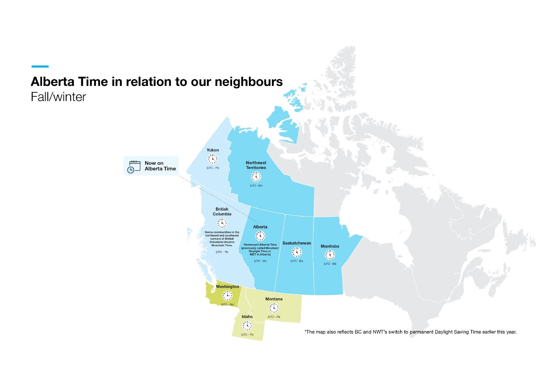 No turning back: Alberta's clocks stay put, but some Airdrie booking ...
