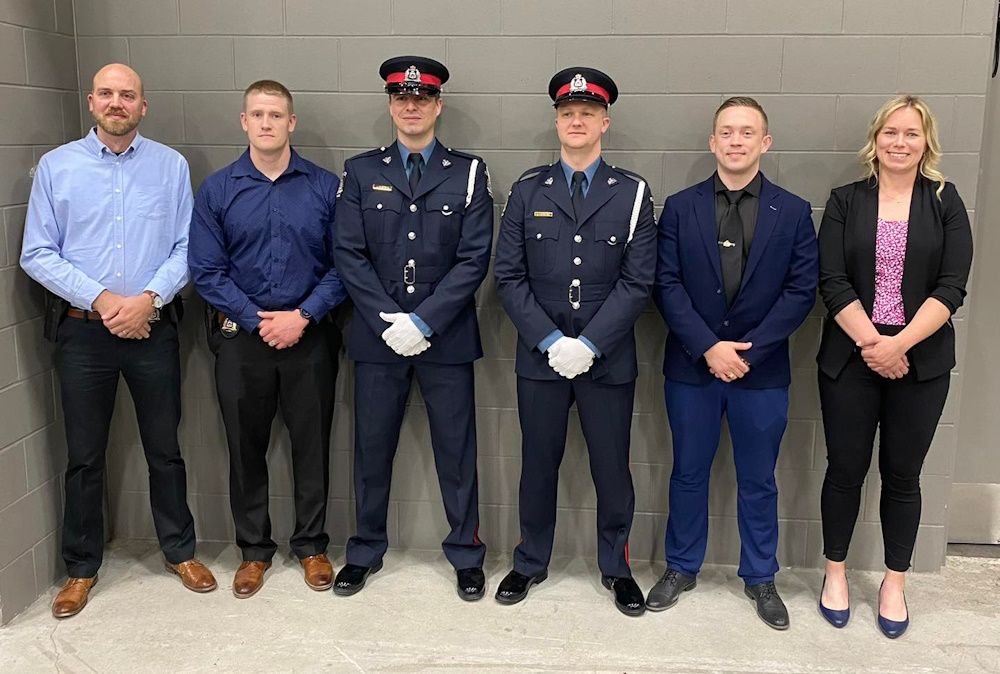 "I'm extremely proud of them," says Winkler police chief on recently